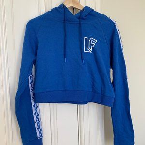 NWT Blue LF The Brand Crop Sweatshirt
